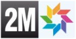 2M logo — Moroccan television media
